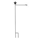 Black Garden Stand with a Country Star Topper