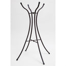 Hourglass Shape Metal Bird Bath Stand