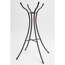 Metal Bird Bath Stand, Hourglass Shape