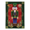 Joyful Traditions Double Sided Burlap House Flag