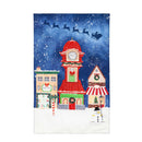 Christmas Eve Linen House Flag
