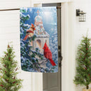 Cardinal Lamp Post Lustre House Flag