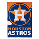 Houston Astros Burlap Flag GDN Size