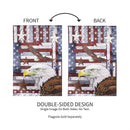 Eagle Moire Garden Flag