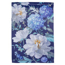 Spring Morning Blooms Suede Garden Flag