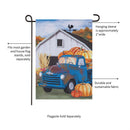 Barns & Harvest Suede Garden Flag_x000D_