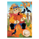 Friends & Scarecrow Suede Garden Flag_x000D_