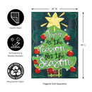 Jesus Is The Reason Applique House Flag