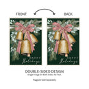 Golden Bells Applique Garden Flag