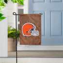 Cleveland Browns Appliqué Garden Flag
