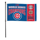 Chicago Cubs Single Sided Flag w/ 2 Grommets, 3'x5' Multi Win Flag