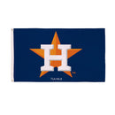Houston Astros Single Sided Flag w/ 2 Grommets, 3'x5'