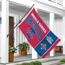 Philadelphia Phillies Single Sided Flag w/ 2 Grommets, 3'x5' Multi Win Flag