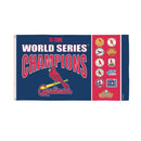 St Louis Cardinals Single Sided Flag w/ 2 Grommets, 3'x5' Multi Win Flag