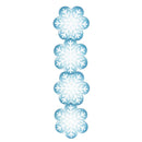 Snowflake Stack Laser Cut Garden Flag Stand Icon