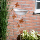 Garden of Wonder Birdbath, Metal Staked Butterfly