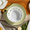 Shades of Green Bowls Melamine Bowl, 7.5"