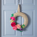 Wrapped Wreath Door D√©cor