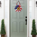 Patriotic Sunflower Door Decor