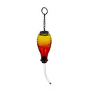 Glass Hanging Hummingbird Feeder, Colorful Ombre