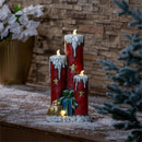 Joyful Traditions Garden Statue, LED Resin Statue, Candle Stick, 21"H