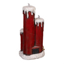 Joyful Traditions Garden Statue, LED Resin Statue, Candle Stick, 21"H