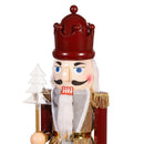 Twas the Night Garden Statue, LED Musical Statue, Nutcracker, 31"H