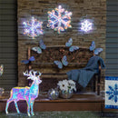 Pearl and Pine Outdoor Lamp & Lighting, LED Snowflake, 16"H