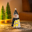 New Orleans Saints Snowman LED Statuary, 8"