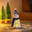 Atlanta Braves Snowman LED Statuary, 8"