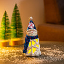 Boston Red Sox Snowman LED Statuary, 8"