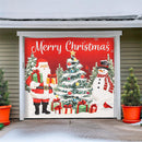 Santa’s Winter Welcome Single Garage Door Cover