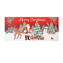 Santa’s Winter Welcome Double Car Garage Door Cover