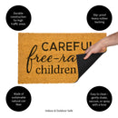 Careful Free-Range Children Coir Mat