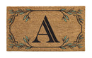 Monogram Coir Mat, Letter  "A"