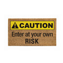 Door Humor Coir Mat
