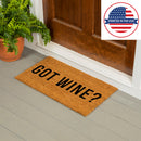 Got Wine? Coir Mat