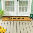 Seattle Mariners Extra Large One Color Coir Mat, 60"x24"
