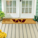 Washington Commanders Extra Large Full Color Coir Mat, 60"x24"