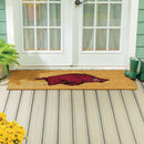 University of Arkansas Extra Large Full Color Coir Mat, 60"x24"