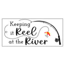 Keeping it Reel at the River Flocked Coir Sassafras Switch Mat