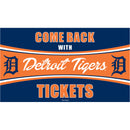 Detroit Tigers Come Back with Tickets PVC Trapper Mat, 28" x 16"