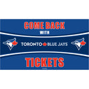 Toronto Blue Jays Come Back with Tickets PVC Trapper Mat, 28" x 16"