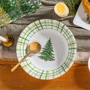 Shades of Emerald Bowl Melamine Serving Bowl, 12"
