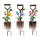 Cottage Garden Stake, Solar Garden Shovel, 30"H, CDU