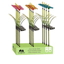 27"H Solar Garden Stake, Hibiscus Flower, In CDU