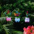 20"H Solar Lantern, Hanging Whimsy Fairy Pendant, In CDU