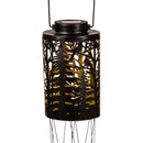 Evergreen Wind,Lasercut Solar Metal Windchime,4.7x4.7x36.6 Inches