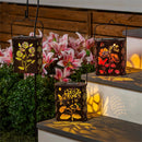 Pollinator Garden Outdoor Lamp & Lighting, Laser Cut solar Lantern, CDU
