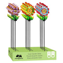 What She Shed Garden Stake, Solar Spring Flower Fiber Optic, 42", CDU